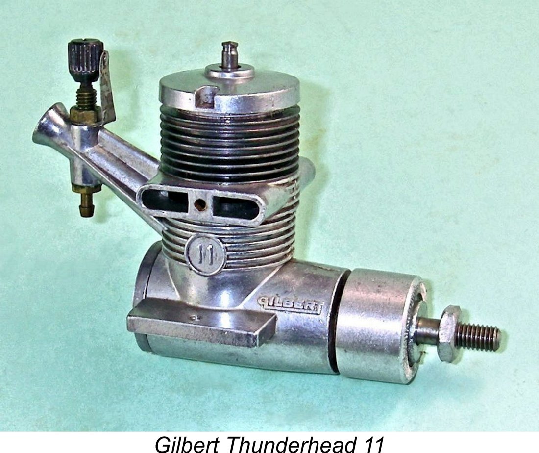 Gilbert .11  Model Airplane Engine Prop and Extra Glow Head and Wrench and tank